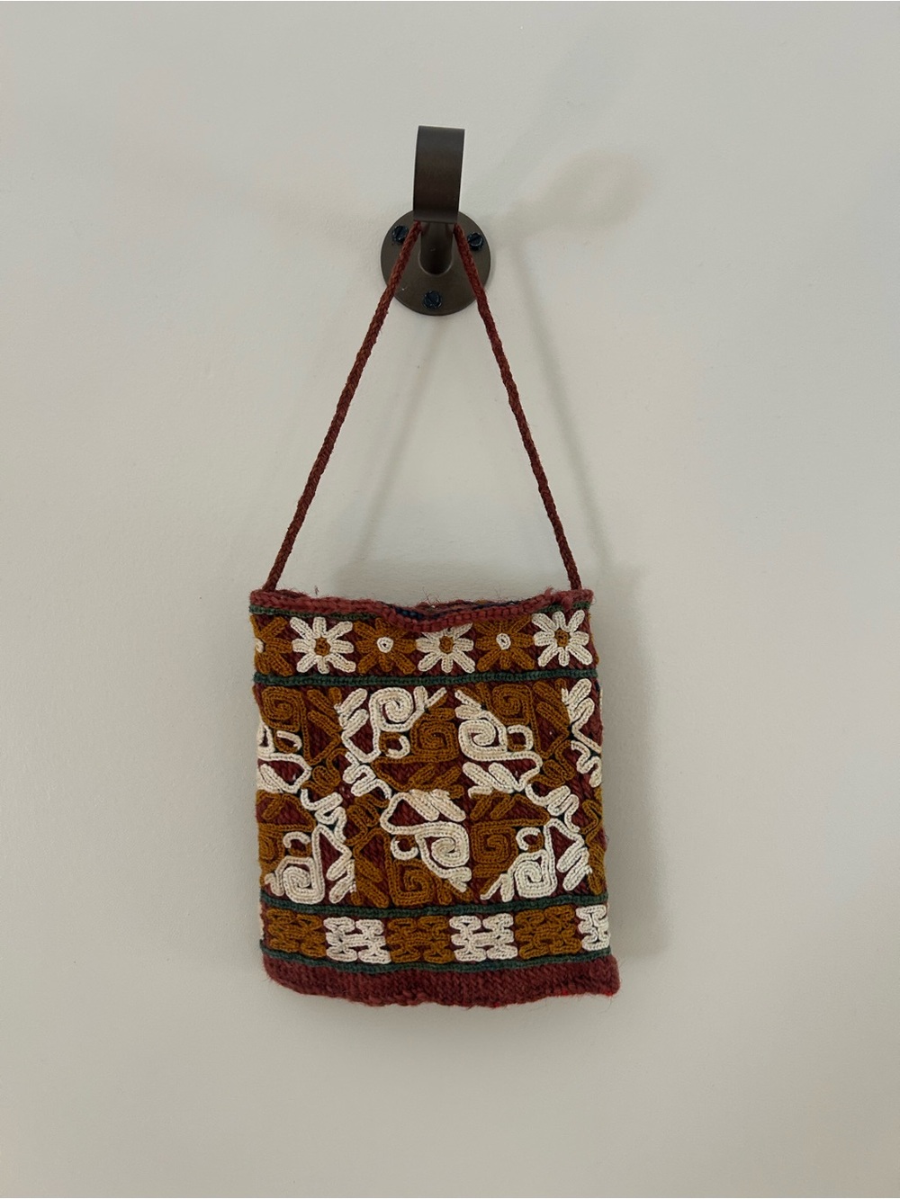 Small patterned purse